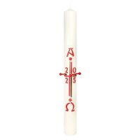 Traditionelle Osterkerze 800 x Ø 80 mm mit...