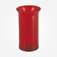 Ewiglicht-Glas Rubin-Rot mit erweitertem Rand (Höhe...